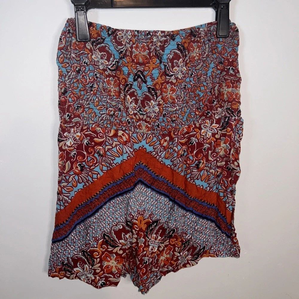 Angie‎ Orange Strapless Romper / Jumpsuit Size Medium - Picture 4 of 4